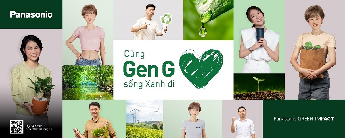 'Panasonic khởi động chiến dịch sống Xanh cùng Gen G'