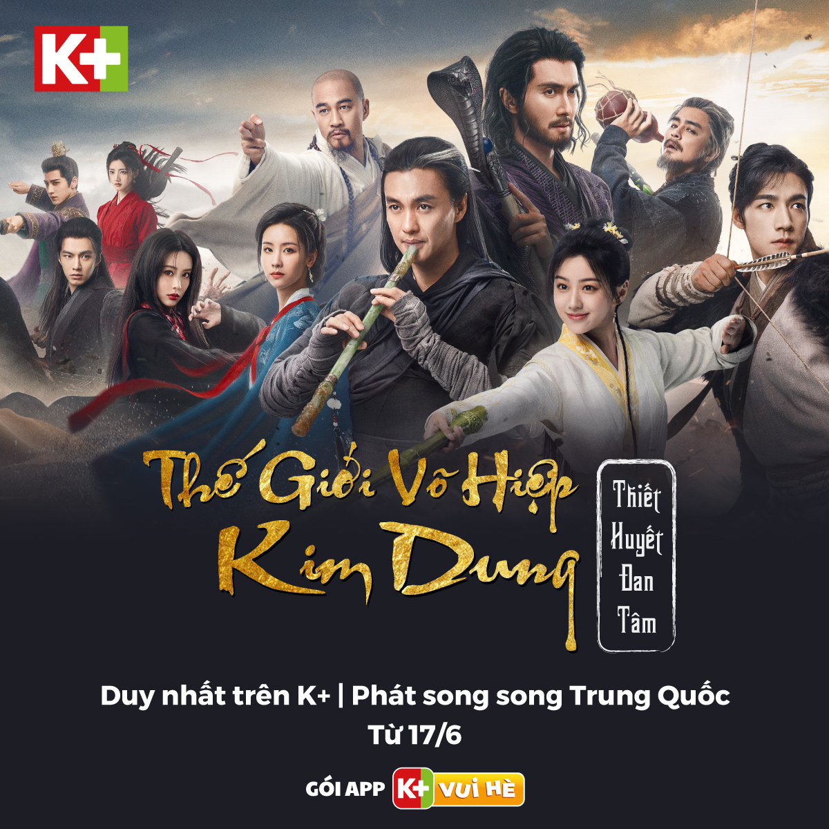 Những điểm đáng mong chờ trước giờ lên sóng “Thế Giới Võ Hiệp Kim Dung”