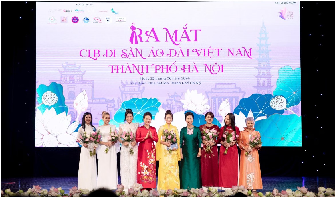 ‘CLB Di sản Áo dài Việt Nam - TP.Hà Nội’: Nối dài hành trình lan toả tình yêu áo dài