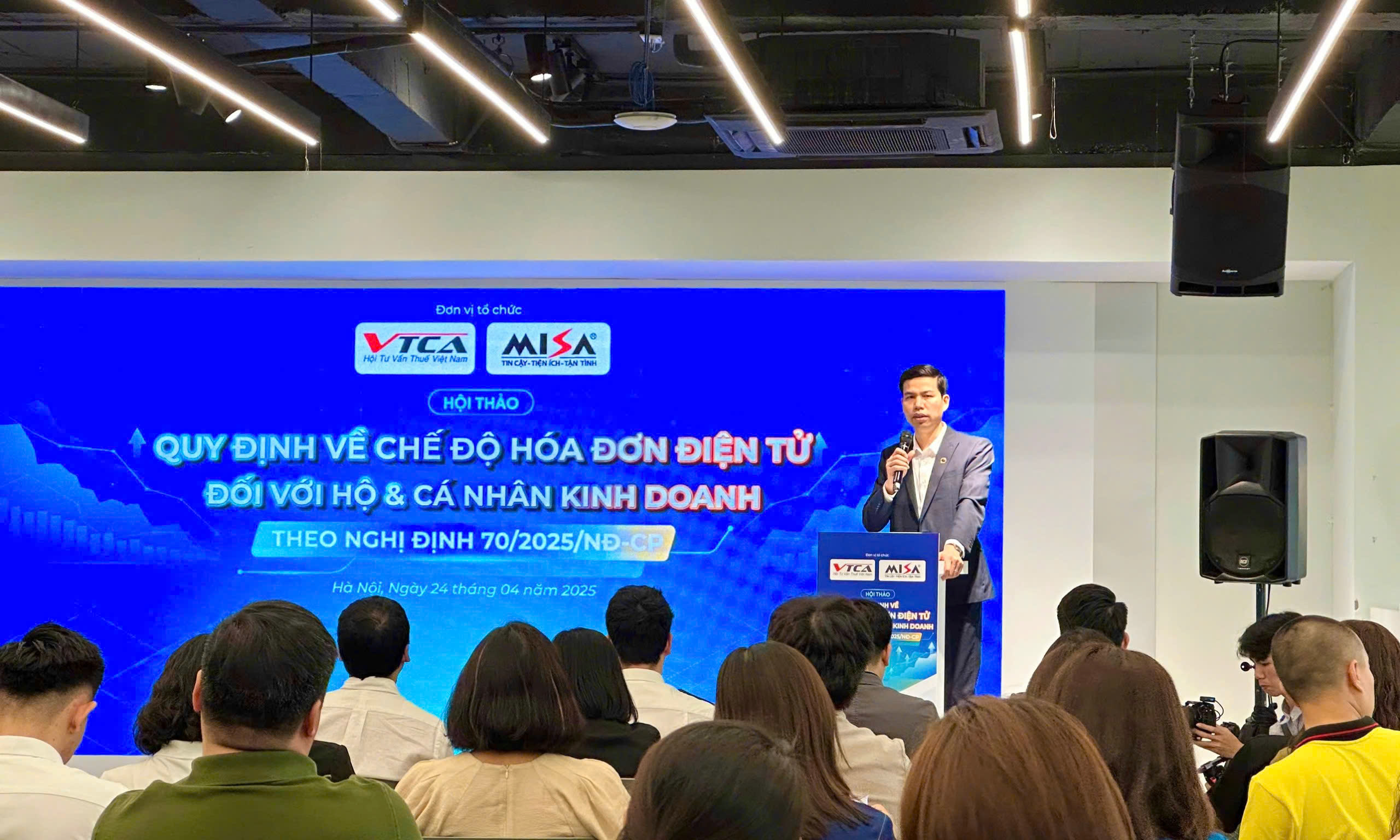 Hội thảo về hóa đơn điện tử: Chìa khóa cho hộ kinh doanh từ ngày 1/6/2025
