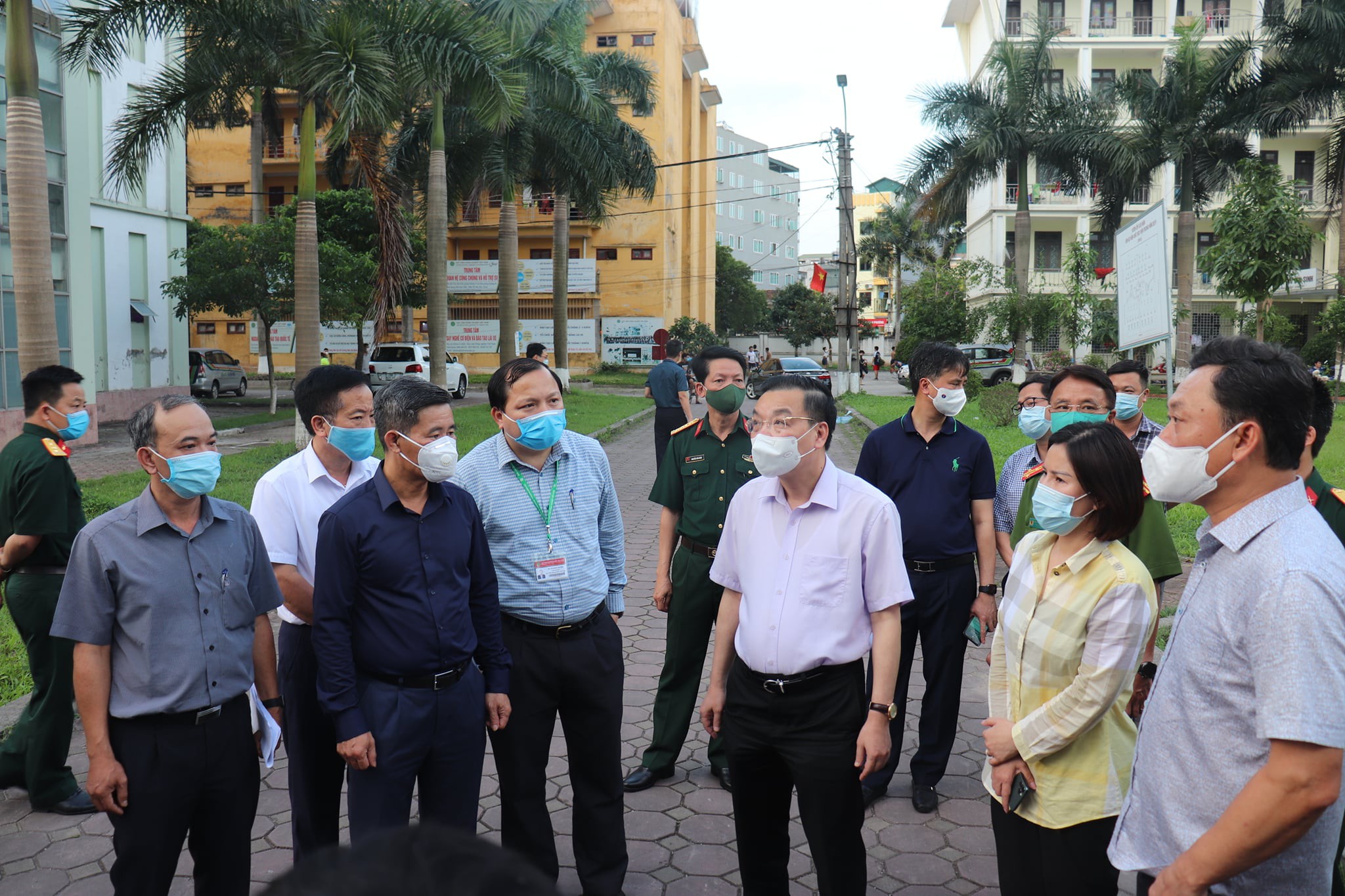 'Gia Lâm cần nâng mức độ phòng chống dịch Covid-19 cao hơn'