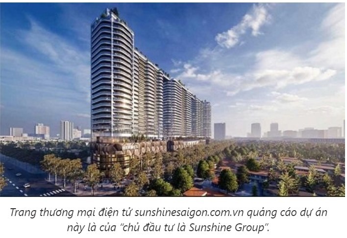 Dự án Sunshine Continental liên tục bị cảnh báo vì quảng cáo "nổ"