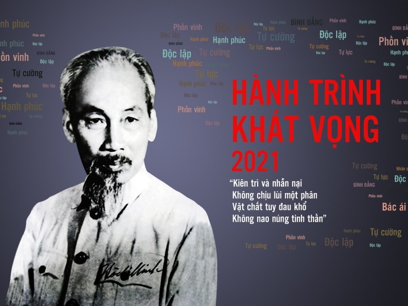 ‘Hồ Chí Minh - Hành trình khát vọng 2021’