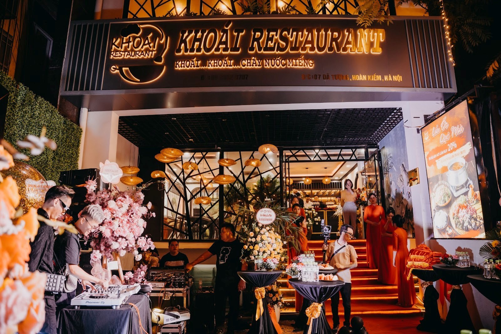 "Khoái Restaurant" điểm hẹn ẩm thực đất kinh kỳ không thể bỏ qua