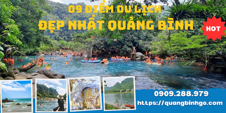 9 điểm du lịch đẹp nhất Quảng Bình
