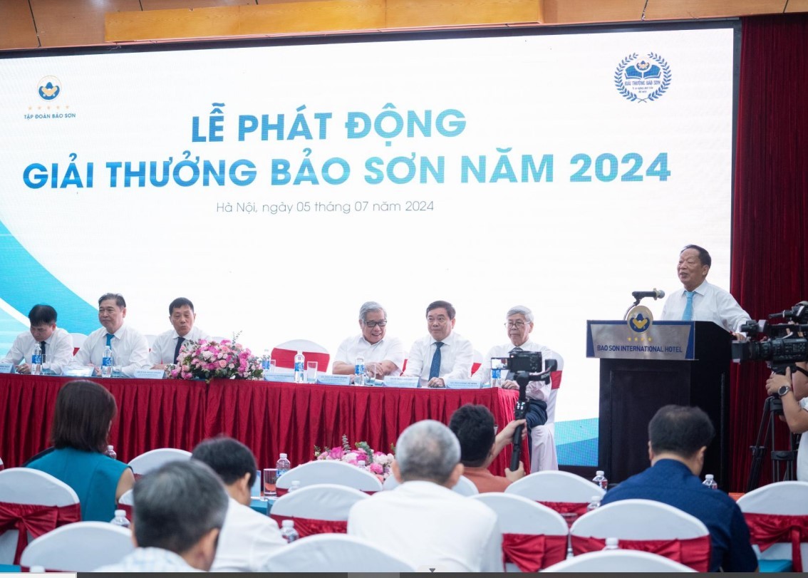 'Giải thưởng Bảo Sơn 2024' chính thức nhận hồ sơ từ 15/8