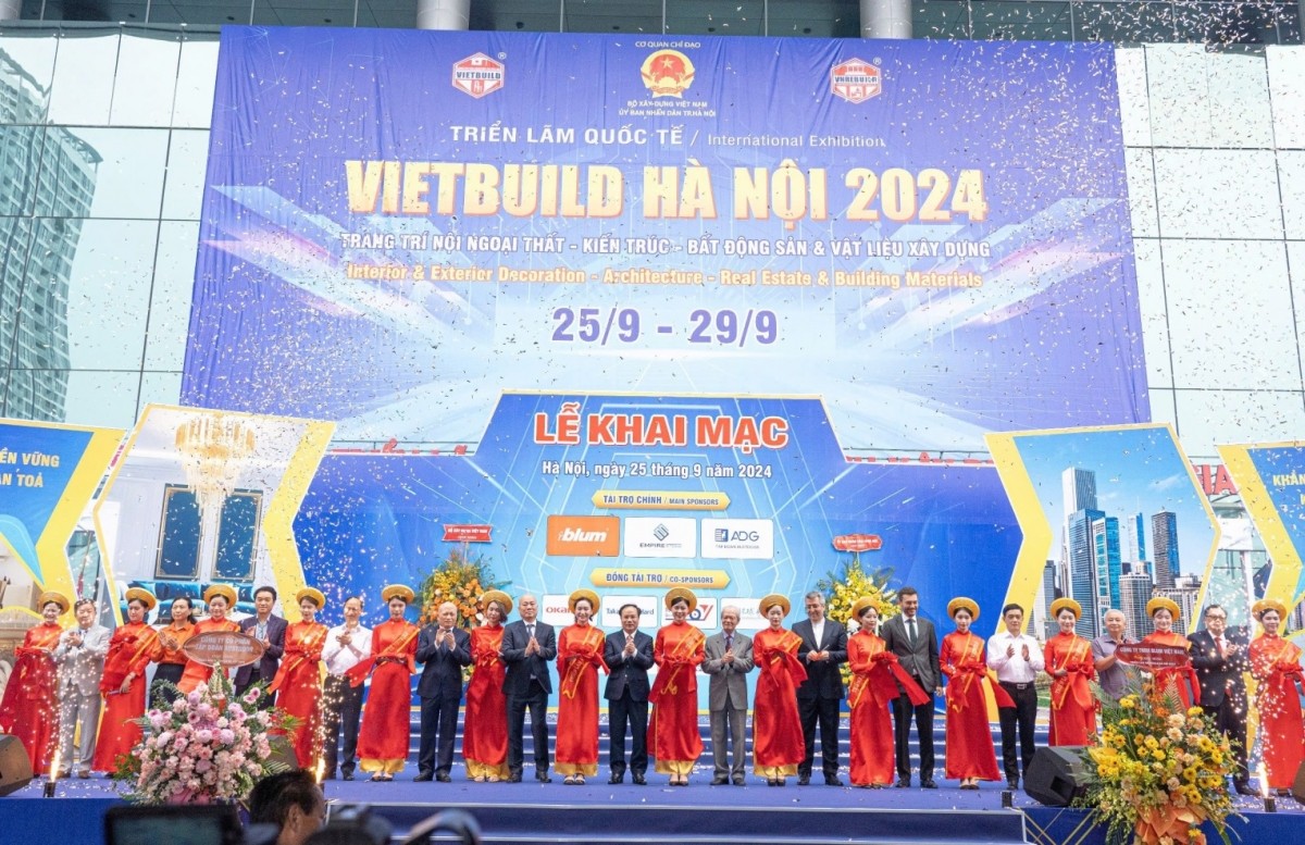 Vietbuild 2024: Cơ hội hợp tác, kết nối doanh nghiệp trong ngành ‘Trang trí nội ngoại thất, Kiến trúc, Bất động sản và Vật liệu xây dựng’