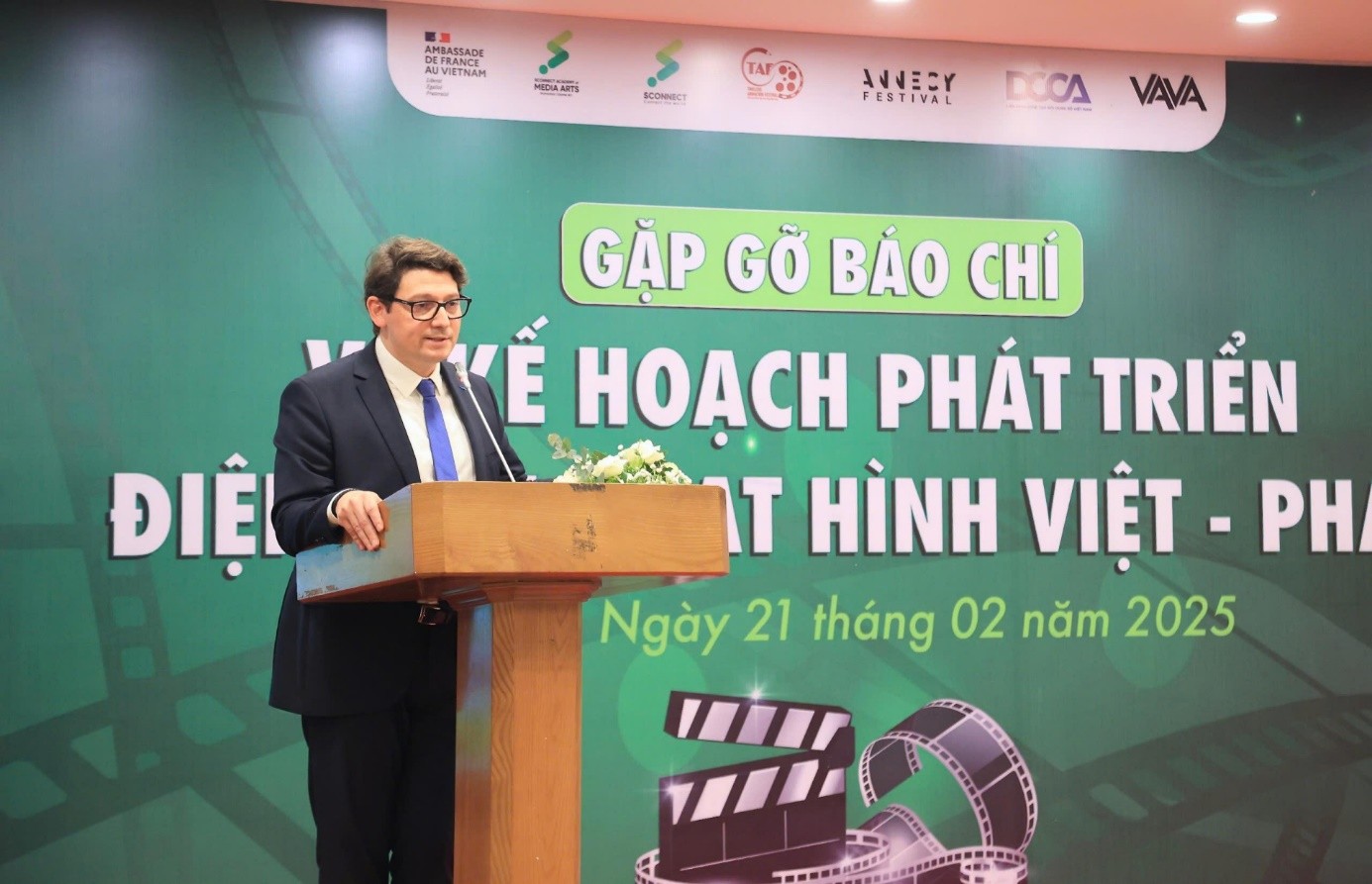 Phát triển điện ảnh hoạt hình Việt - Pháp: Đưa hoạt hình Việt Nam ra thế giới