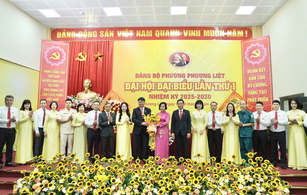 Đại hội đại biểu Đảng bộ phường Phương Liệt lần thứ nhất: Xây dựng phường “Văn hiến – Văn minh – Hiện đại”