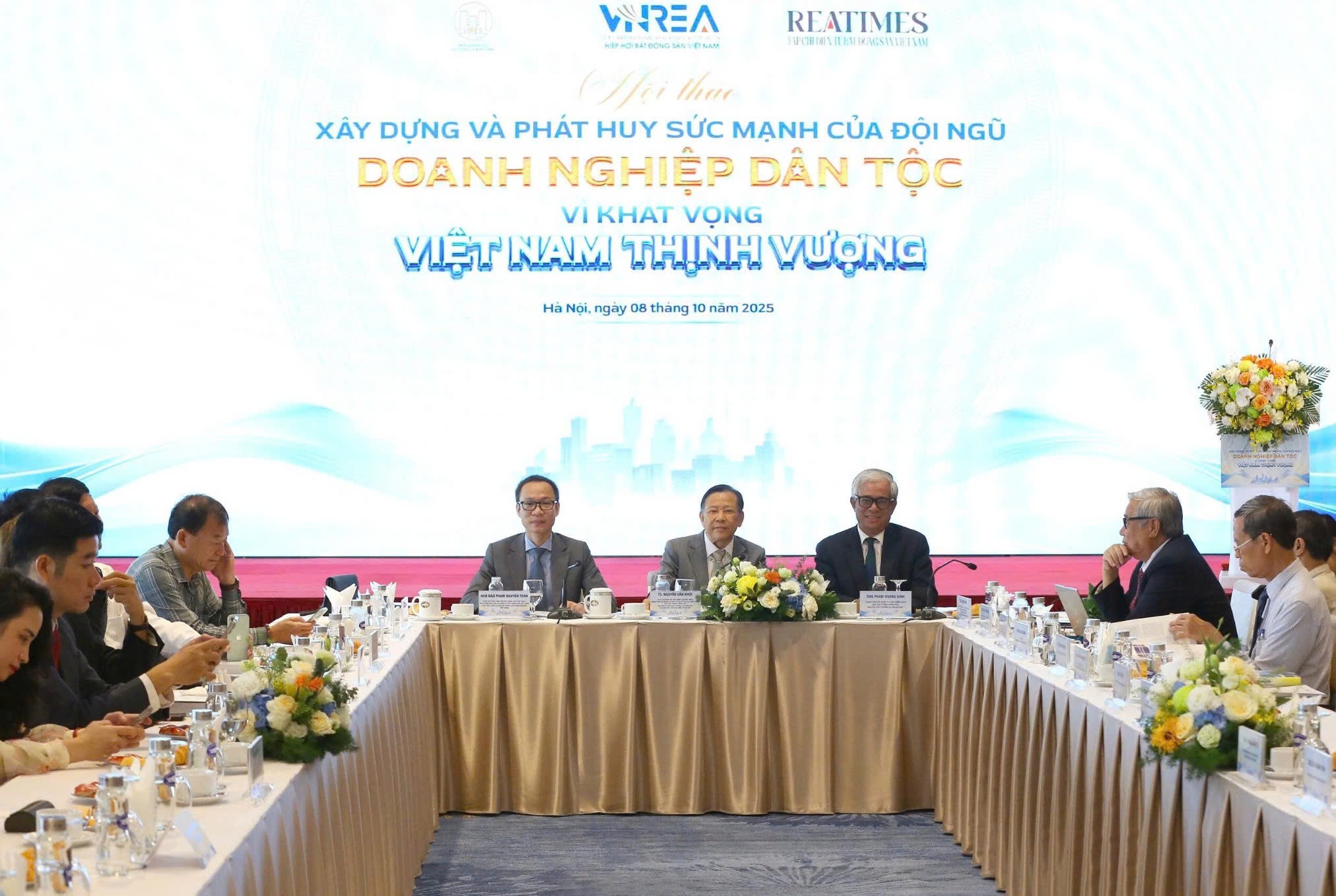 Xây dựng và phát huy sức mạnh của đội ngũ doanh nghiệp dân tộc vì khát vọng Việt Nam thịnh vượng