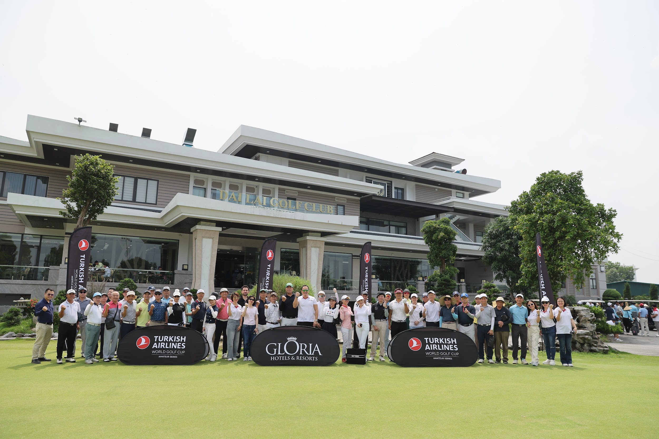 Turkish Airlines World Golf Cup chặng Hà Nội thu hút đông đảo vận động viên tham dự