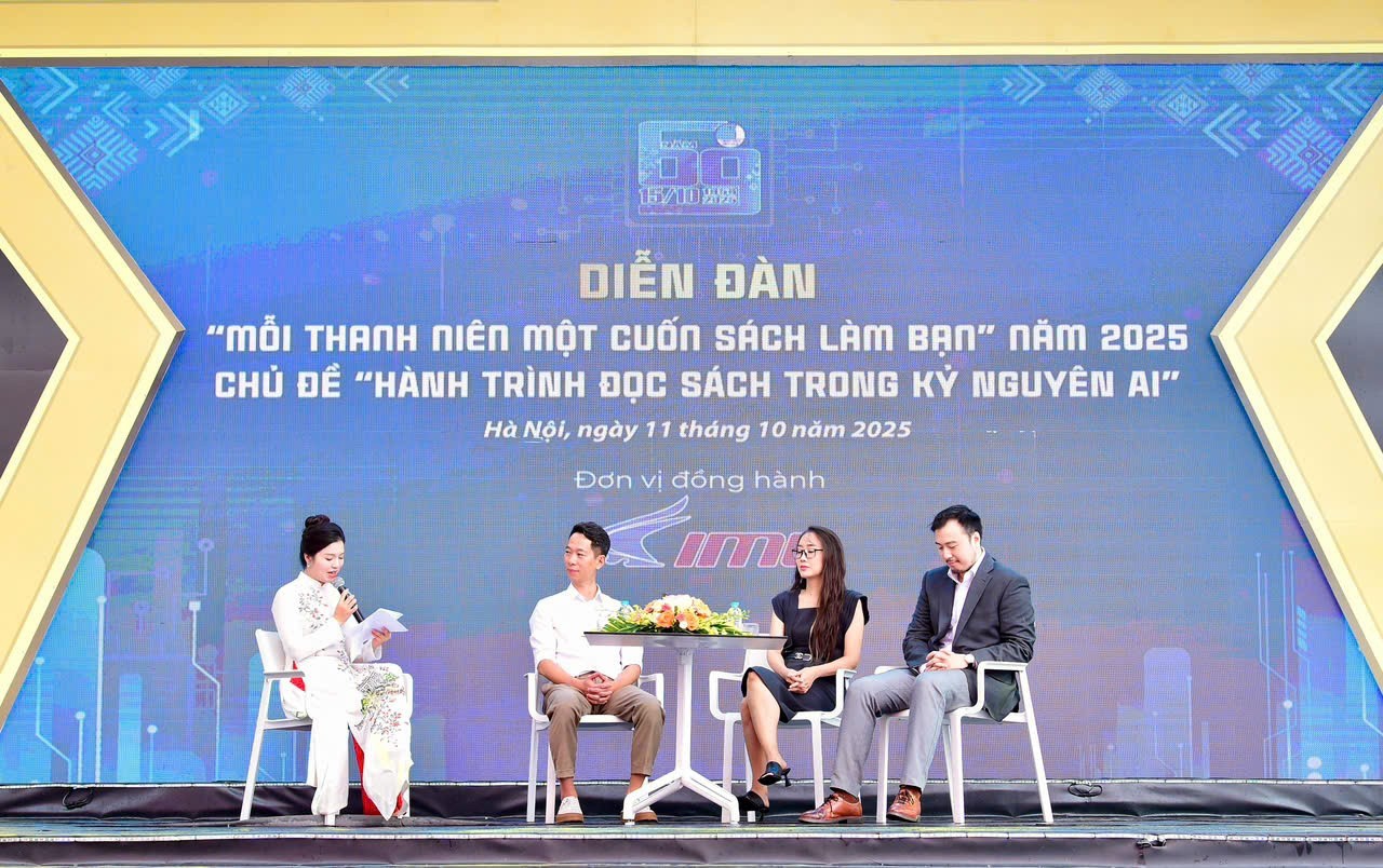 'Hành trình đọc sách trong kỷ nguyên AI': Khi trí tuệ nhân tạo trở thành người bạn đọc mới của giới trẻ