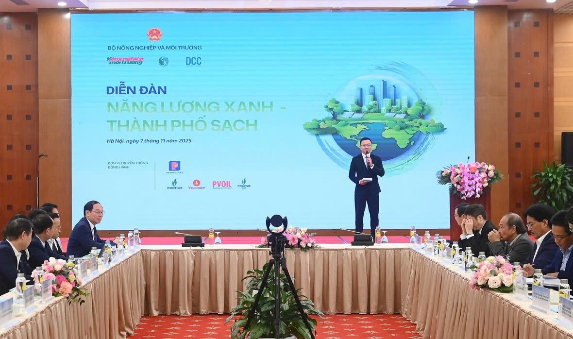 Thúc đẩy năng lượng xanh vì những thành phố sạch, bền vững