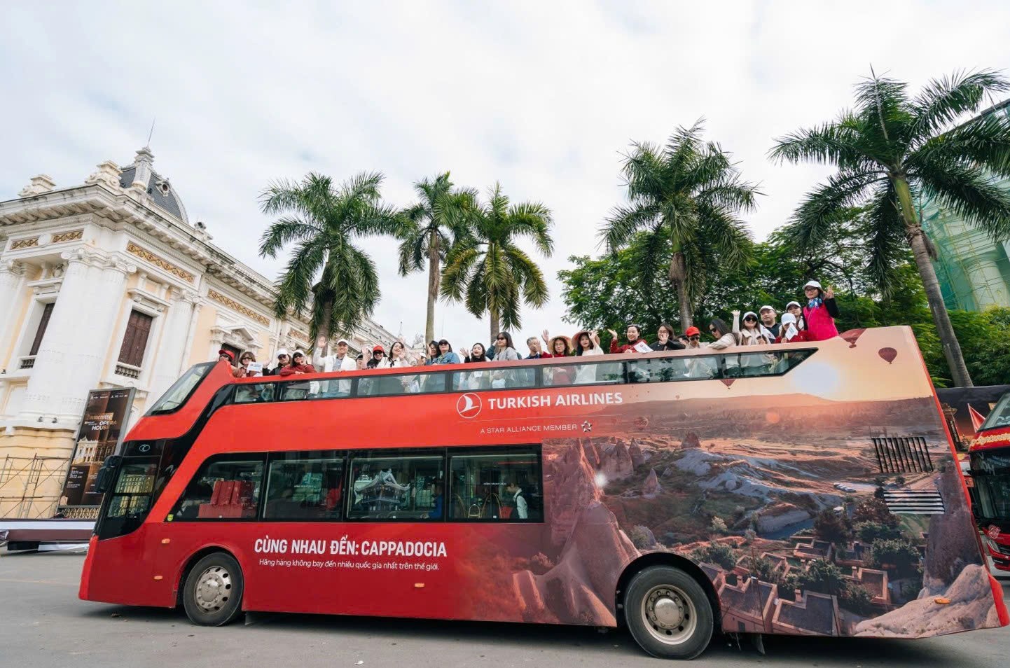 Trải nghiệm ‘Hanoi Bus Tour’ Hành trình khám phá cùng Turkish Airlines