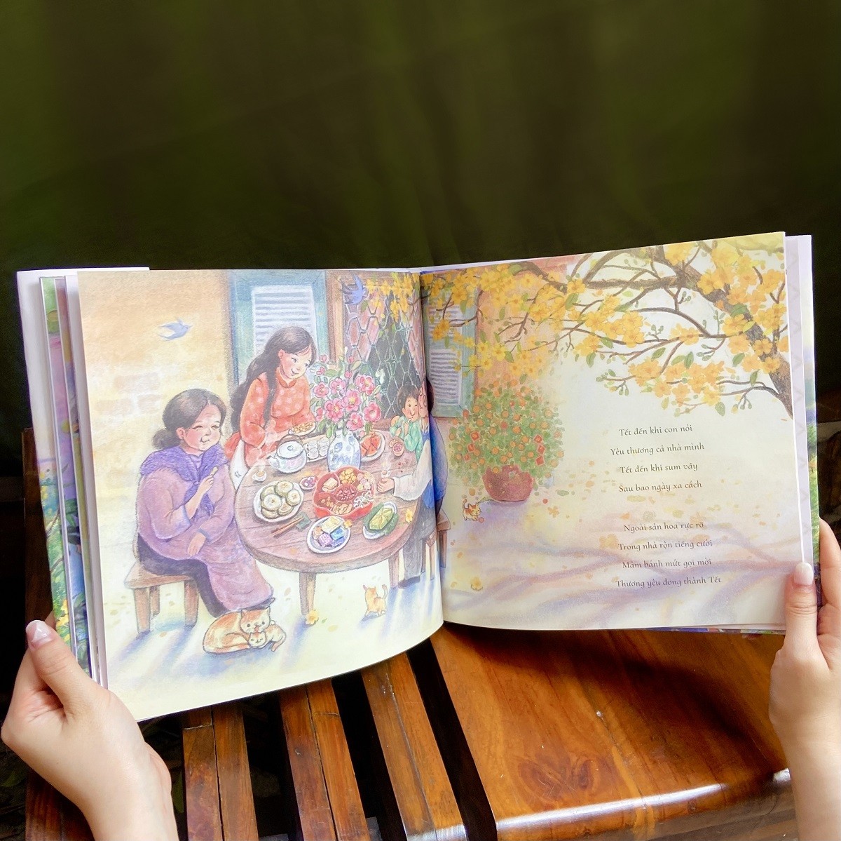 Ra mắt sách tranh thiếu nhi 'Hẹn mùa Tết ngọt'