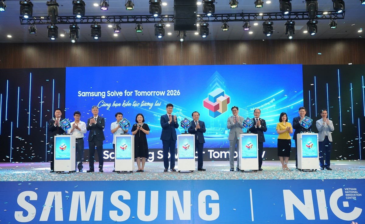 Khởi động Samsung Solve for Tomorrow 2026