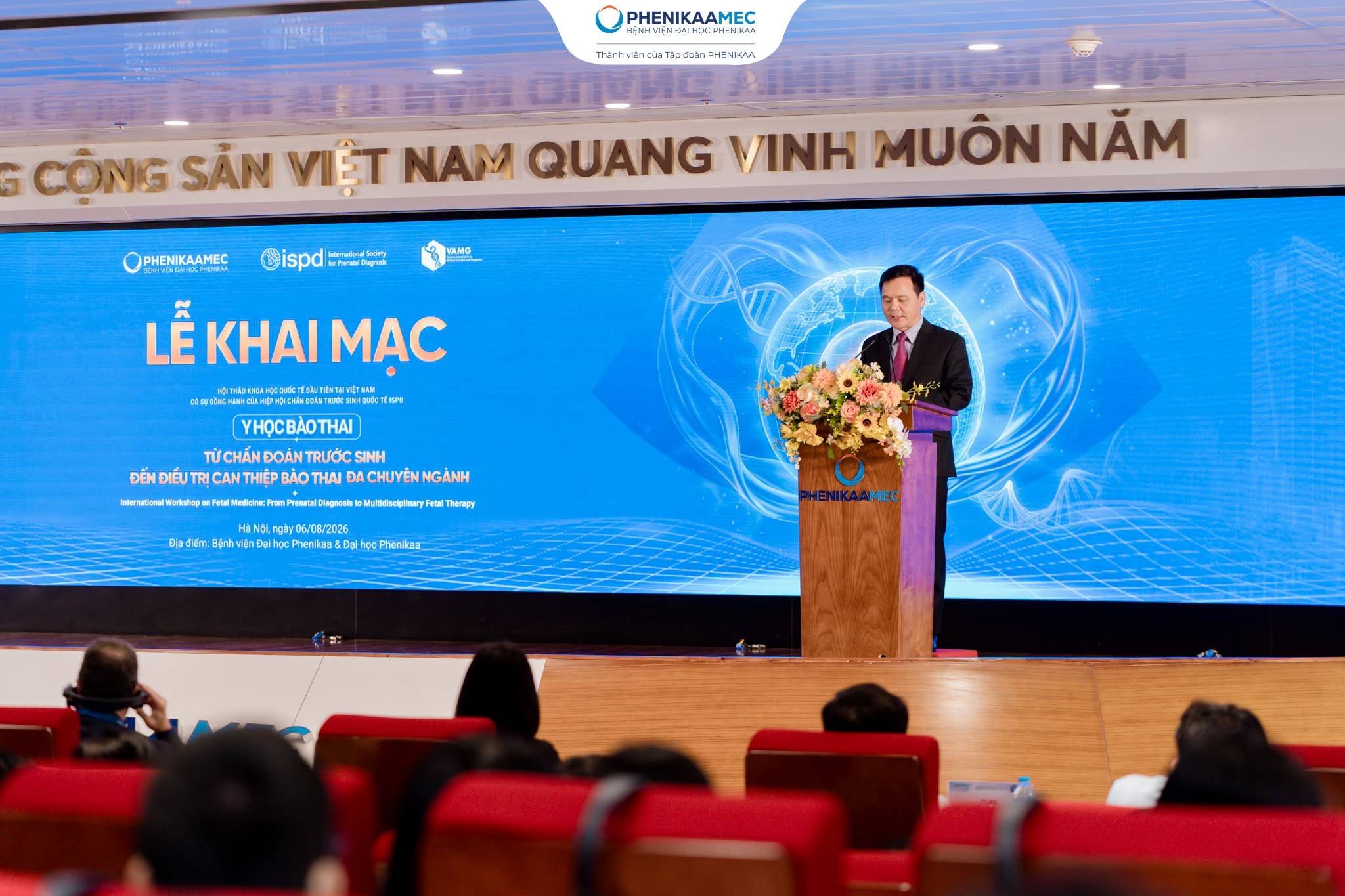 Chuyên gia quốc tế hội tụ tại Bệnh viện Đại học Phenikaa bàn về y học bào thai