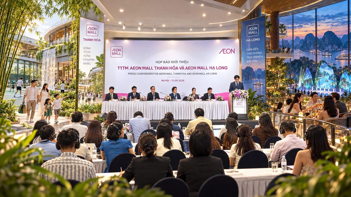 AEON MALL Thanh Hóa và Hạ Long: Hai điểm đến mua sắm - giải trí mới sắp khai trương