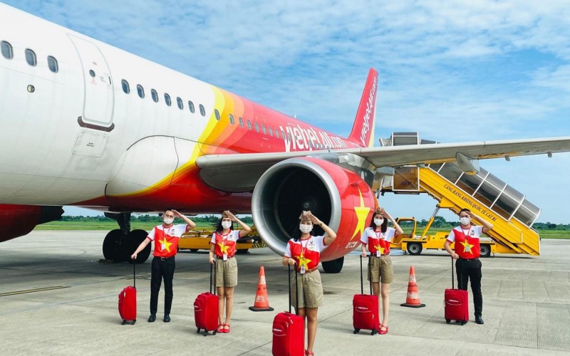 Vietjet khôi phục 48 đường bay nội địa