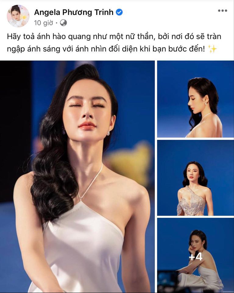 Angela Phương Trinh tung ảnh gợi cảm: “Hãy tỏa ánh hào quang như nữ thần”