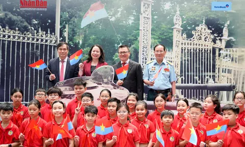Lần đầu tiên Triển lãm tương tác nhân kỷ niệm 50 năm ngày Giải phóng miền Nam được khai mạc tại Hà Nội