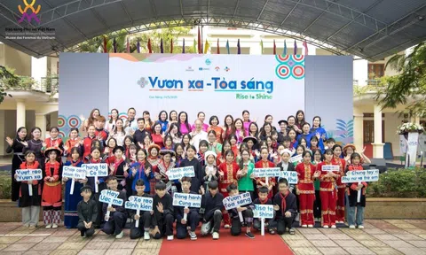 Sự kiện truyền thông 'Vươn xa – Tỏa sáng' tại Cao Bằng: Khơi gợi đam mê và tinh thần vượt khó của Phụ nữ và Trẻ em dân tộc thiểu số