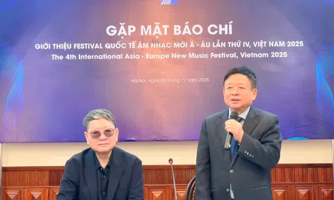 Festival quốc tế Âm nhạc mới Á - Âu 2025: Tôn vinh sáng tạo trẻ, lan tỏa bản sắc Việt ra thế giới
