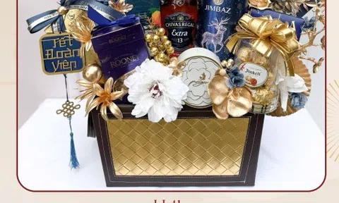 Giỏ quà Tết Luli - cách gửi trọn lời chúc năm mới