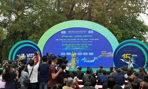 'Hội chợ Du lịch Quốc tế Việt Nam (VITM) năm 2026 sẽ mở cửa đón khách đến hết 13/4: Thúc đẩy chuyển đổi số và tăng trưởng xanh trong kỷ nguyên mới