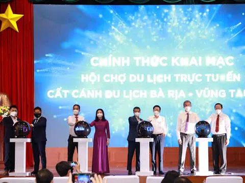Khai mạc hội chợ Du lịch trực tuyến 'Cất cánh Du lịch Bà Rịa - Vũng Tàu 2021'