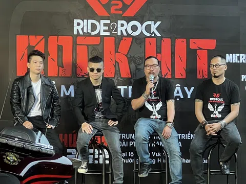 Hò sông Mã theo phong cách rock sẽ có ở Ride2Rock diễn ra tại Thanh Hóa 18h ngày 28/5
