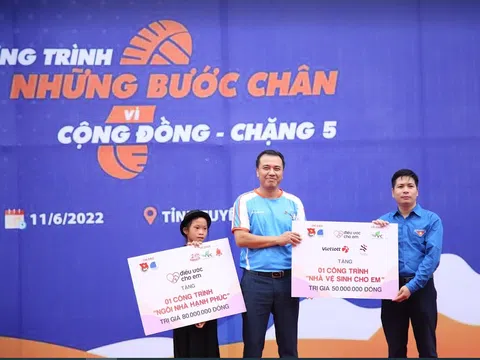 Xây dựng nhà văn hóa cộng đồng cho dân tộc Pà Thẻn theo chương trình “Những bước chân vì cộng đồng” chặng 5