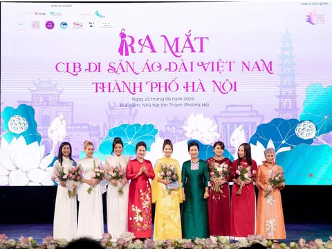 ‘CLB Di sản Áo dài Việt Nam - TP.Hà Nội’: Nối dài hành trình lan toả tình yêu áo dài