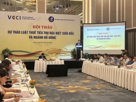 Góp ý dự thảo Luật Thuế tiêu thụ đặc biệt (sửa đổi) và ngành đồ uống