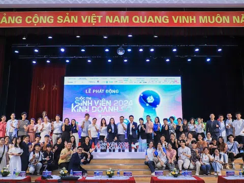 Cuộc thi ‘Sinh viên Kinh doanh số 2024’ nhận hồ sơ từ 28/8 đến 28/9