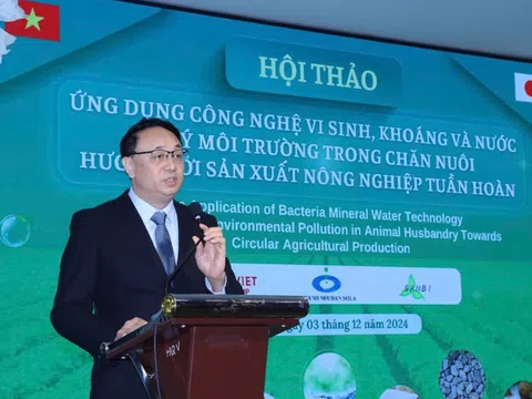 Hội thảo ‘Công nghệ vi sinh, khoáng và nước xử lý môi trường trong chăn nuôi hướng tới sản xuất nông nghiệp tuần hoàn’