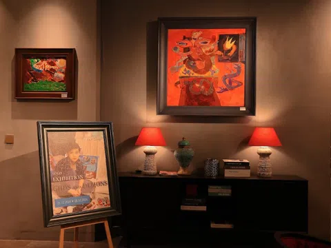 Họa sĩ nhí Đức Long khai mạc triển lãm tranh gửi gắm thông điệp yêu thương đến các bạn nhỏ vùng cao