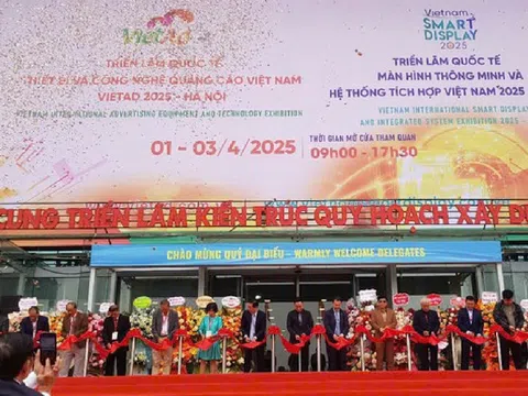 Dự kiến 5.000 lượt khách tham quan triển lãm VietAd 2025-Hà Nội và Vietnam Smart Display 2025-Hà Nội