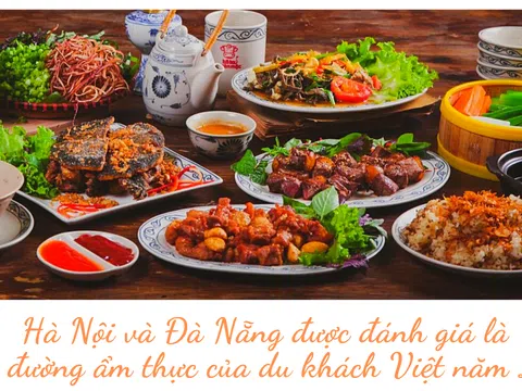 Hà Nội và Đà Nẵng được đánh giá là thiên đường ẩm thực của du khách Việt năm 2020