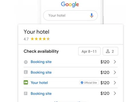 Free Booking Links – Tính năng liên kết đặt phòng miễn phí trên Google