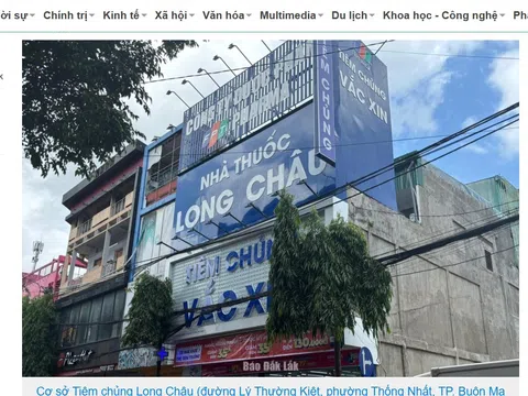 Sở Y tế vào cuộc vụ bé gái rơi nứt sọ tại cơ sở tiêm chủng Long Châu TP. Buôn Ma Thuột
