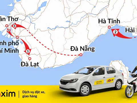 Top 3 cuốc xe dài nhất ở Việt Nam năm 2023 sử dụng dịch vụ của Maxim