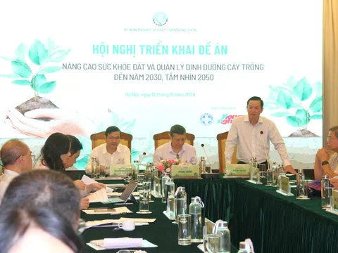 Lần đầu tiên Việt Nam có đề án ‘Nâng cao sức khỏe đất và quản lý dinh dưỡng cây trồng’