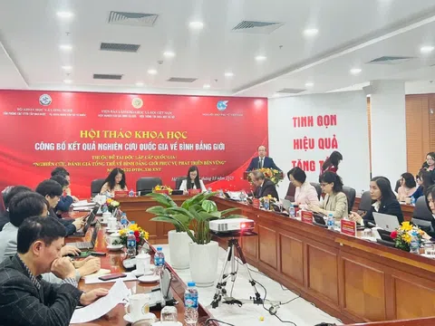 Hội thảo khoa học về bình đẳng giới tại Việt Nam: Đưa ra các khuyến nghị cho sự phát triển bền vững