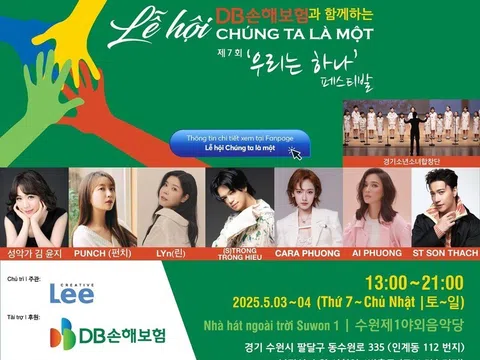 Lễ hội giao lưu văn hóa Hàn-Việt lần thứ 7 “Chúng ta là một - We Are Together”: Điểm hẹn văn hóa của cộng đồng người Việt tại Hàn Quốc