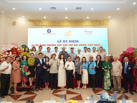 Tạp chí Đồ uống Việt Nam kỷ niệm 25 năm thành lập và Trao giải cuộc thi “Thơ với văn hóa ẩm thực và đồ uống Việt Nam”