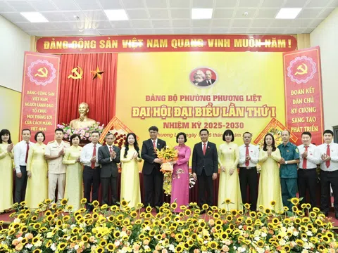 Đại hội đại biểu Đảng bộ phường Phương Liệt lần thứ nhất: Xây dựng phường “Văn hiến – Văn minh – Hiện đại”