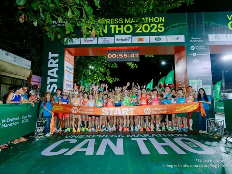 Herbalife Việt Nam khuyến khích lối sống năng động thông qua hoạt động đồng hành cùng giải chạy VnExpress Marathon Cần Thơ 2025