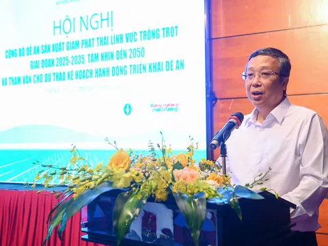 Ngành nông nghiệp công bố Đề án “Sản xuất giảm phát thải trong lĩnh vực trồng trọt giai đoạn 2025 – 2035, tầm nhìn đến 2050”