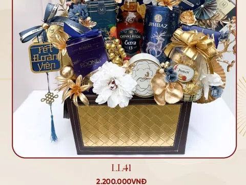 Giỏ quà Tết Luli - cách gửi trọn lời chúc năm mới